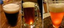 three homebrew beers pic